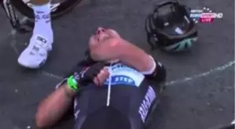 Original) Full Video: Mark Cavendish Crash Stage 1 Tour de France 2014