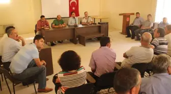 Gülnar'da Muhtarlarla Değerlendirme Toplantısı
