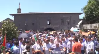 İsrail'in Gazze'ye saldırılarının protesto edildi - DİYARBAKIR/BİNGÖL/