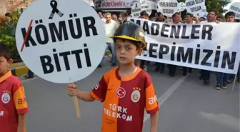 Soma'da 'Madenler Açılsın' Yürüyüşü