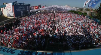 Cumhurbaşkanı adayı ve Başbakan Erdoğan Antalya'da (1)