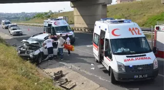 Tekirdağ'da Trafik Kazası: 4 Yaralı