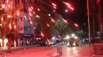 Van'daki IŞİD Protestosunda Olay Çıktı Polis Müdahale Etti