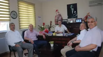 AK Parti Çerkezköy İlçe Başkanı Bahar'dan, Çerkezköy Kent Konseyi Başkanı Karagöz'e Ziyaret