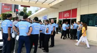 Adana'da Denetim Yapan Zabıtalara Dolmuşcu Dayağı