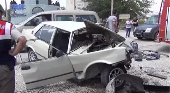 Manisa'da trafik kazaları: 1 ölü, 8 yaralı