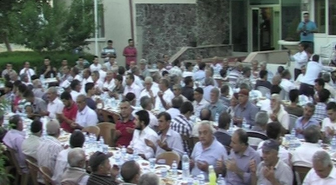 Kale'de İftar Yemeği Verildi