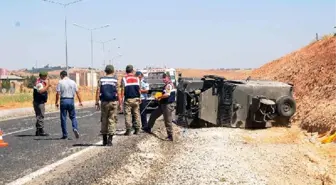 Midyat'ta Askeri Araç Devrildi: 9 Yaralı