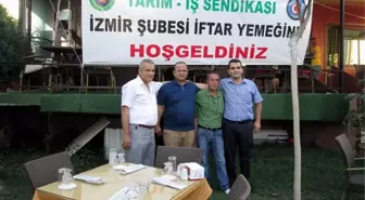 Tarım İş Sendikası Üyelerini İftar Yemeğinde Buluşturdu