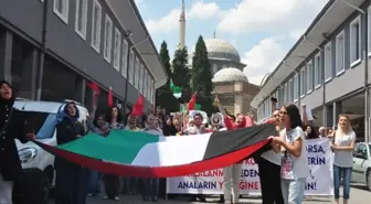 Balıkesir'de İsrail Protestosu