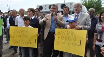 CHP Genel Başkan Yardımcısı, Linyit İşçilerine Destek Verdi