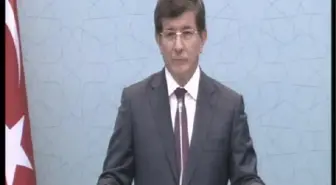 Davutoğlu: Sesimizi En Gür Şekilde Çıkarmaya Devam Edeceğiz