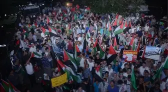 İsrail Konsolosluğu Önündeki Protestolar 3. Günde de Devam Etti