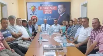 AK Parti Vize İlçe Yönetimi Belli Oldu