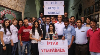 Kilis Gençlik Merkezi İftar Programı Düzenledi