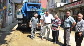 Alaplı'daki Sağanak