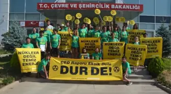 Greenpeace Çed Raporunu Protesto Etti