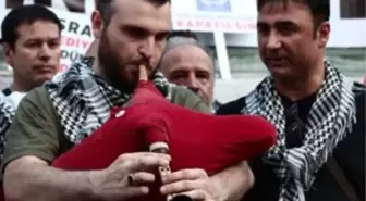 İsrail'in Gazze'ye Yönelik Saldırılarının Protesto Edilmesi