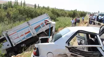 Ankara Kayseri Karayolunda Kaza