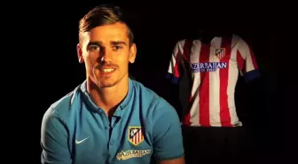 Atletico Madrid, Griezmann'ı Basına Tanıttı