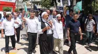 Elazığ'da İsrail Protestosu