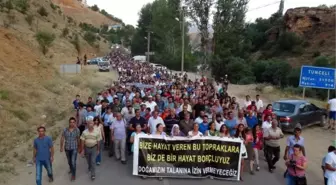 Tunceli'de 5 Bin Kişilik Munzur Protestosu