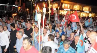 Yalova'da Erdoğan'a Destek Yürüyüşü