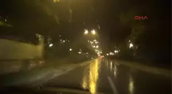 Zonguldak'ta Yollar Gölete Döndü