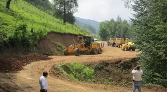 Ordu'da Yol Çalışmaları