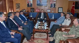 Trabzon Valisi Abdil Celil Öz, Vali Yücel Yavuz'u Ziyaret Etti