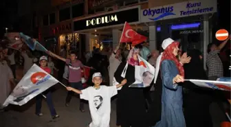 Balıkesir'de, Erdoğan'a Destek Yürüyüşü