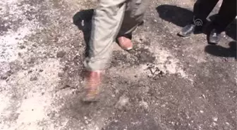 Şemdinli'de köylülerin yol sorunu -