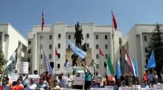 Çin Zulmü Nevşehir'de Protesto Edildi