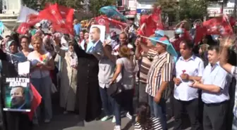 Tekirdağ'da Cumhurbaşkanı Adayı Erdoğan'a Destek Yürüyüşü