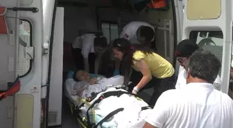 Genç Annenin İmdadına Ambulans Helikopter Yetişti