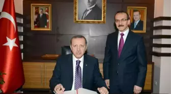 Vali Yavuz'dan Erdoğan'a Mesaj