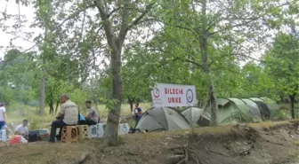 Bilecik UMKE Ekibine Harmankaya Kanyonu'nda Eğitim Kampı