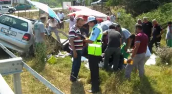 Sakarya'da Trafik Kazası: 5 Yaralı