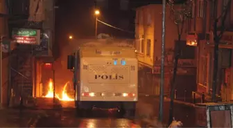 Sancaktepe'de Protestocularla Polis Müdahale Etti