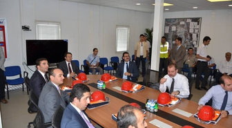 Erzincan Valisi Abdurrahman Akdemir Altın Madenini Gezdi