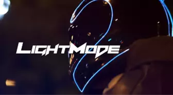 Lightmode Işıklı Kask ile Gece Kendinizi Gösterin