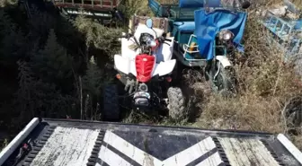 Hüyük'te Atv Motoru Devrildi: 1 Yaralı