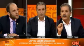 Mehmet Faraç ile CHP'li Tunay'ın Canlı Yayın Kavgası