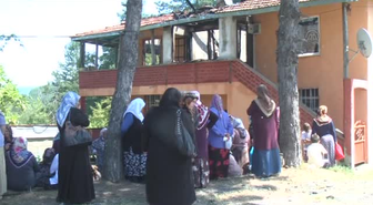 Zonguldak'ta Yangında Ölen Anne ile Kızın Cenazeleri Defnedildi