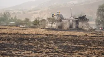 Tunceli'de İki Ayrı Yerde Çıkan Yangın Paniğe Neden Oldu