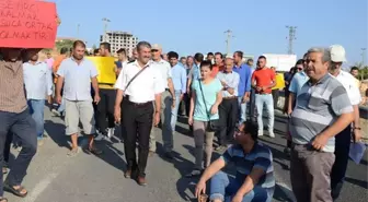 Halfeti'de 'Yol ve Elektrik' Eylemi