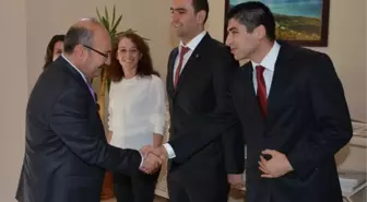 Vali Kürklü Baka'da Brifing Aldı