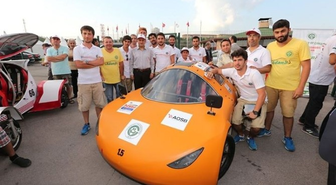 Çü Öğrencilerinin Ürettiği Elektrikli Araca Tübitak'tan Özel Ödül
