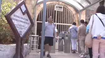 Kaymaklı Yeraltı Şehri'ne ziyaretçi ilgisi -