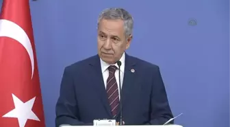 Arınç: ''Asayişi bozabilecek hiç bir davranışa müsade edilmeyecektir '' -